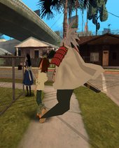 Yoh Asakura and Amidamaru